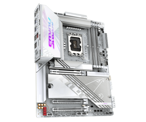 ⁦לוח אם לאינטל דור 15 Gigabyte Z890 AORUS PRO ICE ATX DDR5 5GbE 4 חריצי זכרון 3 שנות אחריות יבואן רשמי⁩ – תמונה ⁦3⁩