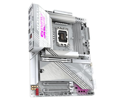 ⁦לוח אם לאינטל דור 15 Gigabyte Z890 AORUS ELITE X ATX DDR5 9500MHz 4 חריצים PCIE 5.0 באחריות יבואן רשמי 3 שנים⁩ – תמונה ⁦3⁩