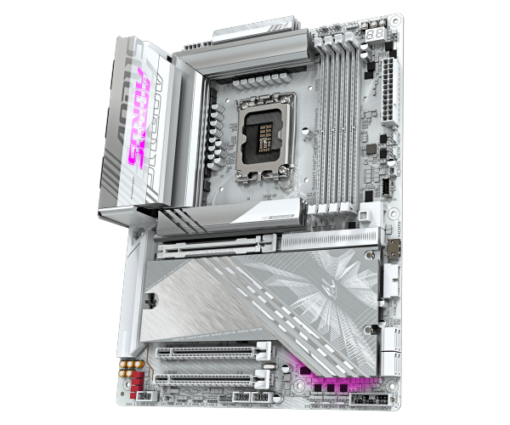 ⁦לוח אם לאינטל דור 15 Gigabyte Z890 AORUS ELITE X ATX DDR5 9500MHz 4 חריצים PCIE 5.0 באחריות יבואן רשמי 3 שנים⁩ – תמונה ⁦4⁩