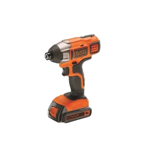 ⁦מקדחת פטיש נטענת BLACK+DECKER 18V עם 2 סוללות 80 אביזרים מלאים באחריות יבואן רשמי⁩ – תמונה ⁦8⁩