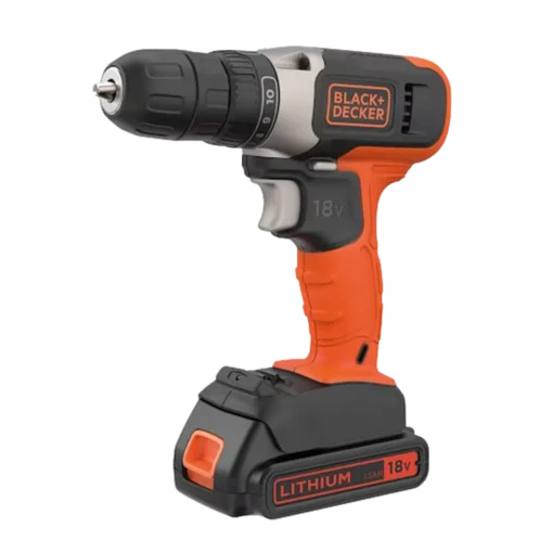 ⁦מקדחת פטיש נטענת BLACK+DECKER 18V עם 2 סוללות 80 אביזרים מלאים באחריות יבואן רשמי⁩ – תמונה ⁦18⁩
