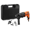 מקדחה-פטישון BLACK&DECKER 650W SDS-PLUS 1.6J 5500cps/min 3 פונקציות באחריות יבואן רשמי