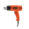 אקדח חום מקצועי BLACK&DECKER 1750W 2 דרגות חום 460-600 מעלות באחריות יבואן רשמי