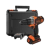 מקדחה רב תכליתית BLACK+DECKER Multievo 18V ליתיום יון עם 10 הגדרות סיבוב באחריות יבואן רשמי