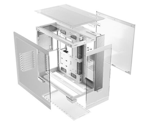 ⁦מארז מחשב Antec C8 Aluminum לבן E-ATX Full Tower 10X120 מאוורר Type-C USB 3.1 באחריות יבואן רשמי⁩ – תמונה ⁦8⁩