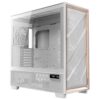 מארז מחשב Antec Flux Pro White EATX Full Tower 6 מאווררים כולל USB Type-C לבן באחריות יבואן רשמי