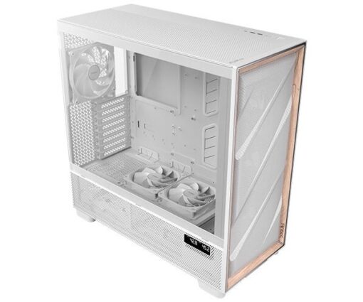 ⁦מארז מחשב Antec Flux Pro White EATX Full Tower 6 מאווררים כולל USB Type-C לבן באחריות יבואן רשמי⁩ – תמונה ⁦3⁩