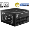 ספק כוח MSI MAG A1250GL PCIE5 1250W Gold מודולרי עם 10 שנות אחריות יבואן רשמי