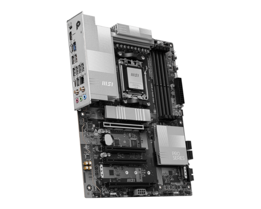 ⁦לוח אם MSI PRO X870-P WIFI AM5 DDR5 WiFi 7 Ryzen 7000/9000 256GB 4x M.2 באחריות יבואן רשמי 3 שנים⁩ – תמונה ⁦3⁩