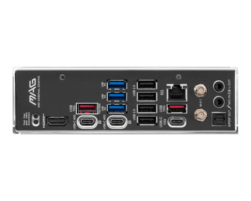 ⁦לוח אם MSI MAG X870 TOMAHAWK WIFI AM5 DDR5 WiFi 7 4x M.2 4x SATA באחריות יבואן רשמי⁩ – תמונה ⁦4⁩