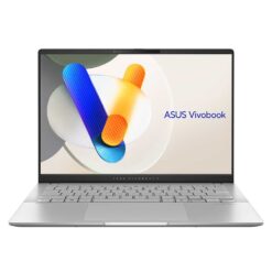מחשב נייד ASUS Vivobook S14 Ryzen AI 9 HX 370 32GB 1TB WUXGA Cool Silver באחריות יבואן רשמי