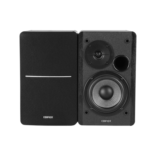 ⁦רמקולים שולחניים Edifier R1280DB שחור 42W Bluetooth אופטי RCA באחריות יבואן רשמי⁩ – תמונה ⁦2⁩