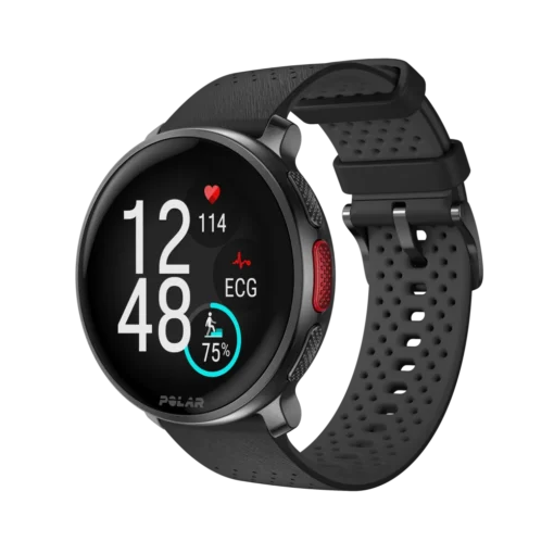 ⁦שעון ספורט Polar Pacer Pro GPS לבן 150 פרופילי ספורט Gorilla Glass מסך 35 שעות אימון באחריות יבואן רשמי⁩ – תמונה ⁦2⁩