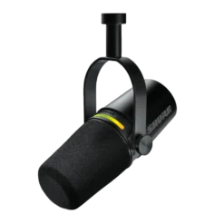 מיקרופון גיימינג SHURE MV7+ USB-C XLR מקצועי באחריות יבואן רשמי