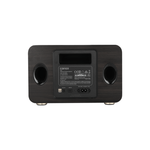 ⁦רמקול אלחוטי Edifier D32 שחור עץ אגוז 52Hz-40kHz Bluetooth 5.3 USB-C 45W באחריות יבואן רשמי⁩ – תמונה ⁦4⁩