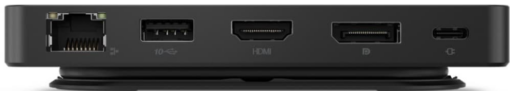 ⁦Lenovo USB-C Dock Dual Display שחור 100W 2 מסכים באחריות יבואן רשמי לשלוש שנים⁩ – תמונה ⁦2⁩