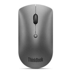 עכבר אלחוטי Lenovo ThinkBook Bluetooth אפור 61g 2 לחצנים Windows 10/11 באחריות יבואן רשמי