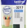 מדפסת אלחוטית Brother LC3217 כחולה 16 דף לדקה באחריות יבואן רשמי