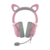 אוזניות גיימינג Razer Kraken Kitty V2 Pro ורוד RGB מיקרופון מובנה 3 עיצובי אוזניים באחריות יבואן רשמי