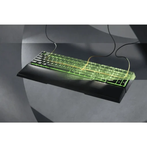 ⁦מקלדת גיימינג Razer BlackWidow V3 Green Switch שחורה חוטית באחריות יבואן רשמי⁩ – תמונה ⁦2⁩