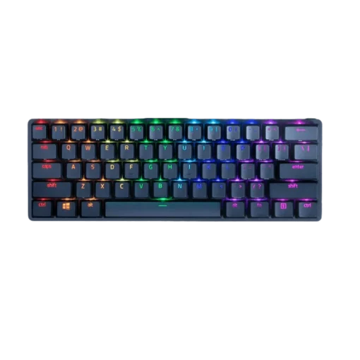 ⁦מקלדת גיימינג Razer BlackWidow V3 Green Switch שחורה חוטית באחריות יבואן רשמי⁩ – תמונה ⁦7⁩