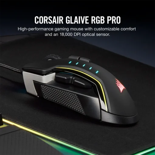 ⁦משטח עכבר CORSAIR MM200 PRO XL גיימינג 450x400 מ"מ עמיד בנוזלים באחריות יבואן רשמי⁩ – תמונה ⁦10⁩
