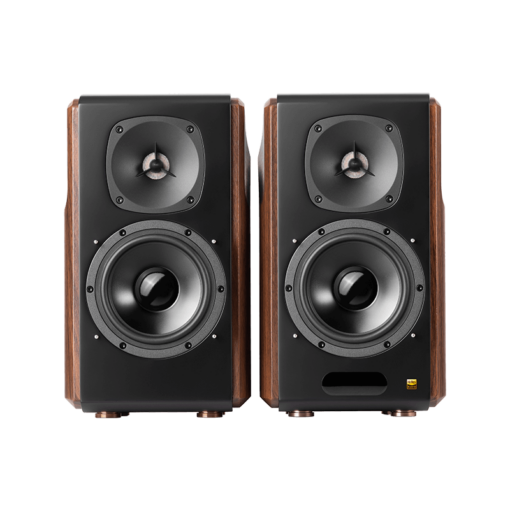 ⁦רמקולים אלחוטיים Edifier S2000MKIII Hi-Fi חום 2x65W Bluetooth באחריות יבואן רשמי⁩ – תמונה ⁦2⁩