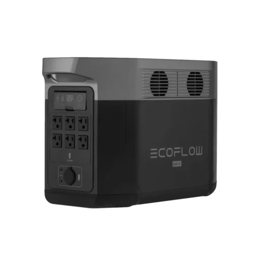 ⁦תיק נשיאה ECOFLOW DELTA MAX שחור 565X480X510 מ"מ, 1 ק"ג, non-woven fabric, באחריות יבואן רשמי⁩ – תמונה ⁦3⁩