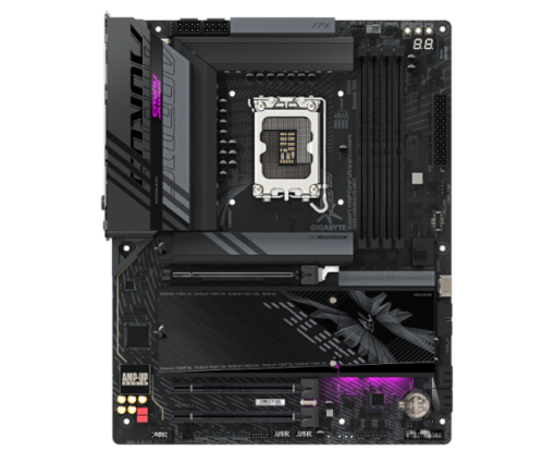 ⁦לוח אם Gigabyte Z890 AORUS ELITE WIFI7 DDR5 LGA1851 למעבדי Intel דור 15, 4 חריצי זכרון, WiFi 7, 3 שנות אחריות יבואן רשמי⁩ – תמונה ⁦2⁩