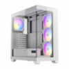 מארז מחשב Antec CX300 ARGB לבן Mid Tower 4 מאווררים 120mm כולל תאורת ARGB באחריות יבואן רשמי