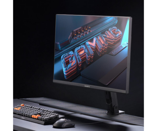 ⁦מסך גיימינג Gigabyte M32U 32 4K 144Hz Super Speed IPS 1Ms KVM רמקולים באחריות יבואן רשמי 3 שנים⁩ – תמונה ⁦3⁩