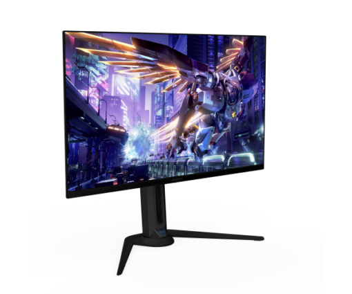 ⁦מסך מחשב GIGABYTE Aorus 32 4K QD-OLED 240Hz 0.03ms HDR KVM שחור באחריות יבואן רשמי 3 שנים⁩ – תמונה ⁦3⁩