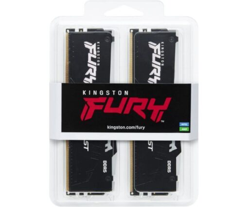 זכרון נייח Kingston Fury Beast 64GB DDR5 5600MHz Dual Channel C40 Intel XMP 3.0 באחריות יבואן רשמי 3 שנים