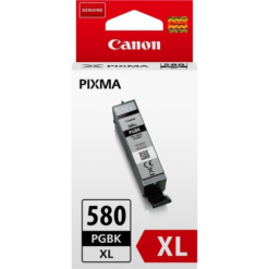 מחסנית דיו שחורה XL מקורית לקנון PGI-580XL באחריות יבואן רשמי