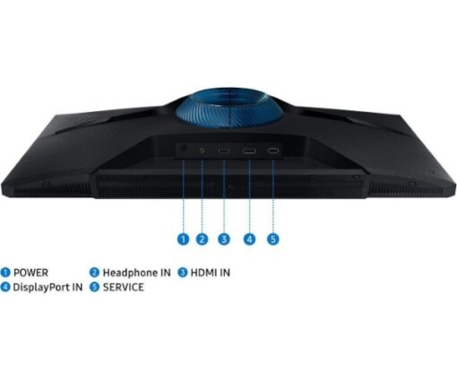 ⁦מסך מחשב Samsung Odyssey G3 27 FHD 180Hz VA 1MS PIVOT שחור באחריות יבואן רשמי 3 שנים⁩ – תמונה ⁦4⁩