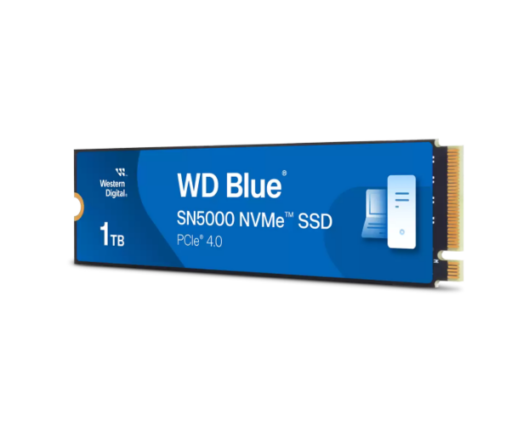 ⁦דיסק SSD פנימי WD Blue 1TB NVMe PCIe 4.0 מהירות 5150MB/s באחריות יבואן רשמי 5 שנים⁩ – תמונה ⁦2⁩