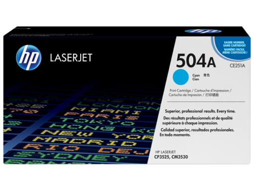 טונר ציאן HP CP3525 לייזר 7000 דפים באחריות יבואן רשמי