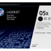 HP P-2055 X טונר שחור מקורי למדפסת לייזר 2 יחידות CE505-XD באחריות יבואן רשמי