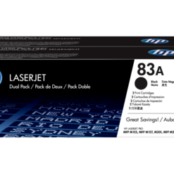 HP טונר שחור 83A זוג מדפסות לייזר CF283AF M127 באחריות יבואן רשמי