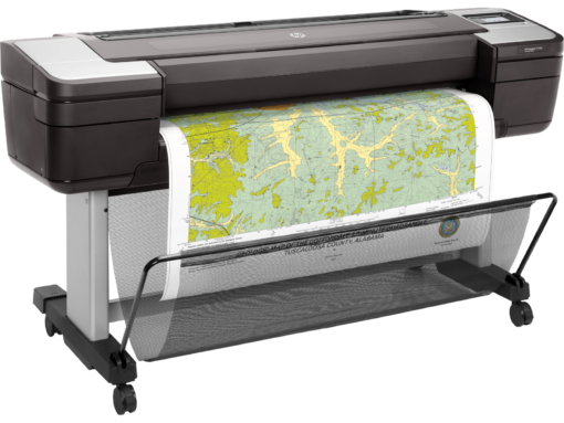 ⁦מדפסת HP Designjet T-1700 44 אינץ' A0 מקצועית 2 שנות אחריות יבואן רשמי⁩ – תמונה ⁦3⁩