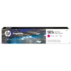 ראש דיו HP 981X HY מגנטה L0R10A - מהירות הדפסה 10,000 דפים, טכנולוגיית PageWide, באחריות יבואן רשמי