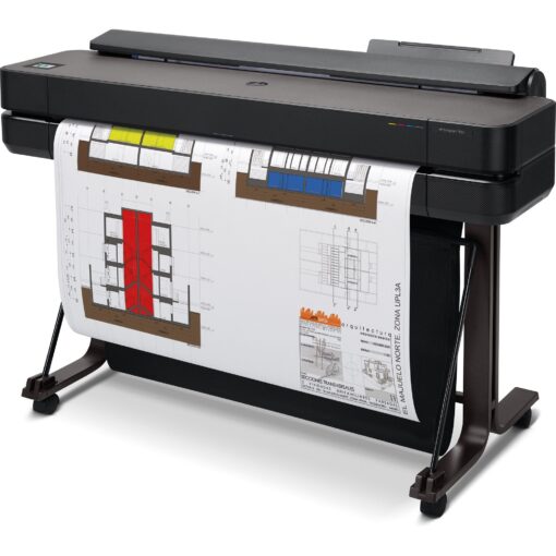 ⁦מדפסת HP Designjet T-650 36 אינץ A0 צבעונית Wi-Fi USB Ethernet באחריות יבואן רשמי⁩ – תמונה ⁦2⁩