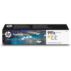 מילוי דיו HP 991X HY צהוב M0J98AE PageWide Pro 16,000 דפים באחריות יבואן רשמי