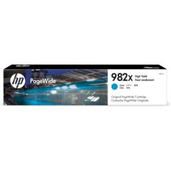מילוי דיו HP 982X ציאן T0B27A PageWide באחריות יבואן רשמי
