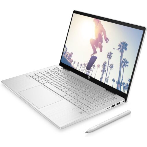 ⁦מחשב נייד HP Pavilion x360 14 מסך מגע FHD Intel Core i7 150U 16GB 1TB SSD WiFi 6E באחריות יבואן רשמי⁩ – תמונה ⁦2⁩