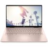 מחשב נייד HP Pavilion x360 14 מסך מגע FHD Intel Core 5 120U 16GB 1TB SSD WiFi 6E זהב ורוד באחריות יבואן רשמי