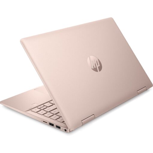 ⁦מחשב נייד HP Pavilion x360 14 מסך מגע FHD Intel Core 5 120U 16GB 1TB SSD WiFi 6E זהב ורוד באחריות יבואן רשמי⁩ – תמונה ⁦4⁩
