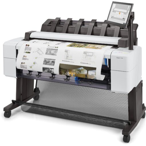 ⁦מדפסת רחב פורמט HP Designjet T2600dr 36 אינץ' PS MFP צבעונית A0-A4 באחריות יבואן רשמי⁩ – תמונה ⁦2⁩