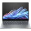 מחשב נייד HP OmniBook X 14 X1E-78 Snapdragon Elite 32GB 1TB SSD 14 אינץ' Touch מסך 2.2K Meteor Silver Windows 11 באחריות יבואן רשמי