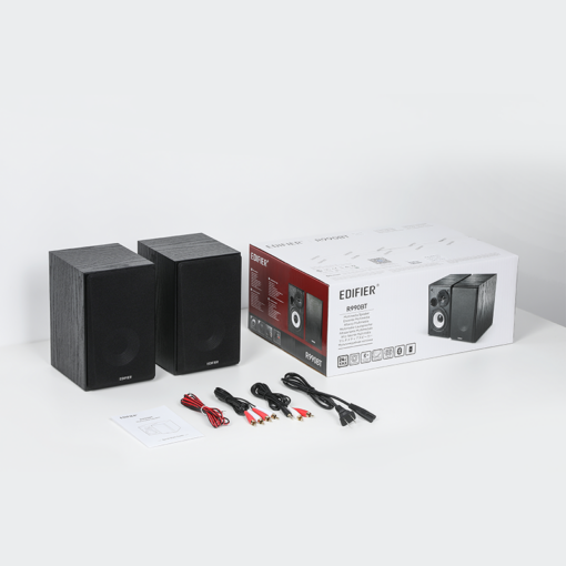 ⁦רמקולים אלחוטיים Edifier R990BT 2.0 12W Bluetooth שחור באחריות יבואן רשמי⁩ – תמונה ⁦6⁩